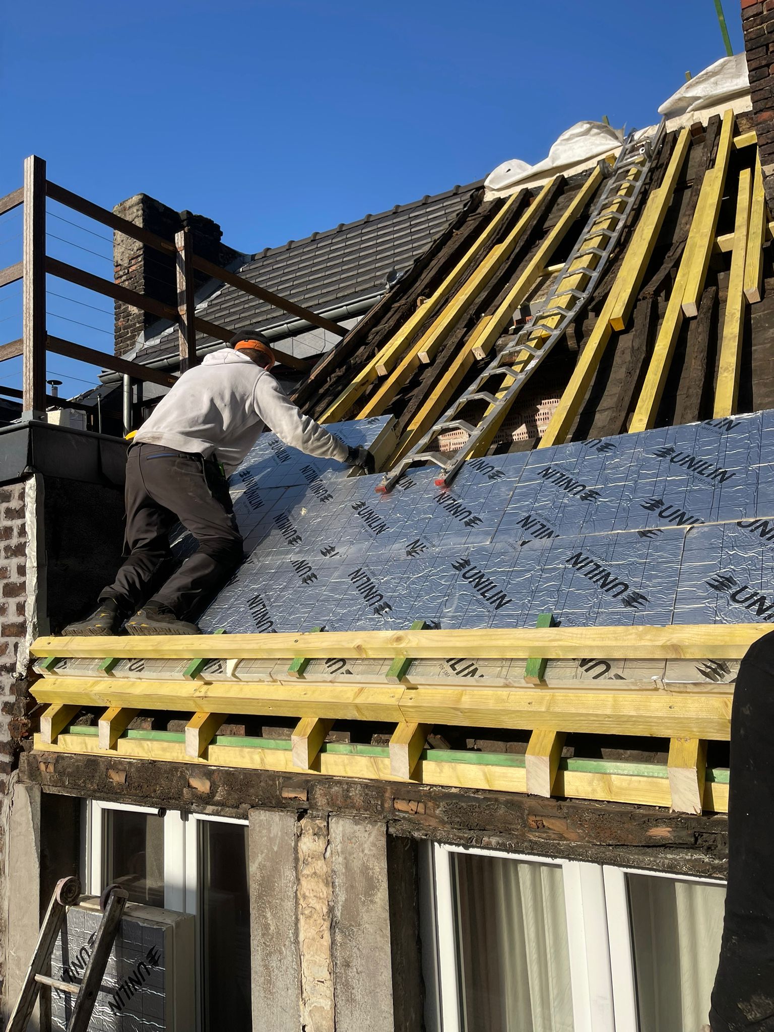 Isolation et etancheite — Toiture Plate par Balo Toiture en Belgique