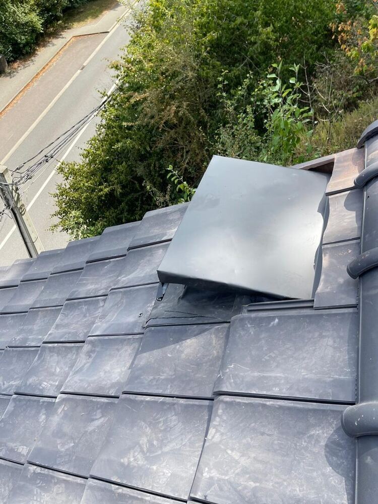 Zinguerie sur mesure en zinc — Zinguerie par Balo Toiture en Belgique